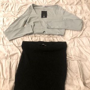 Fashion Nova skirt set